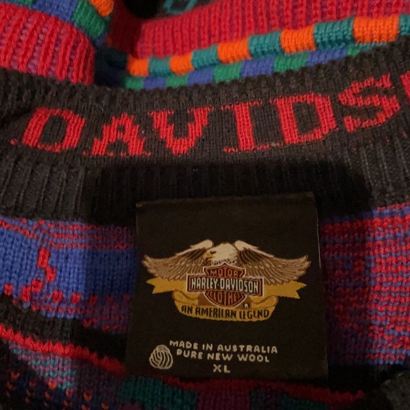 Harley Davidson coogi sweater super RARE - Picture 2 of 2